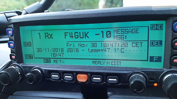 Messages sur APRS