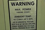 Attenuateur 1kW 30 dB